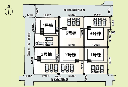 伊勢崎市上泉町新築住宅≪全6棟≫
