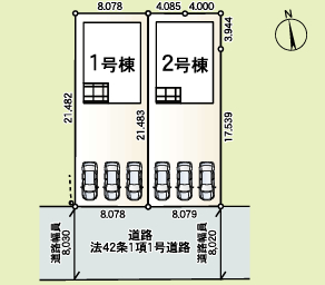 伊勢崎市富塚町新築住宅≪全2棟≫