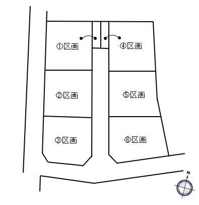 伊勢崎市東小保方町分譲地≪全6区画≫