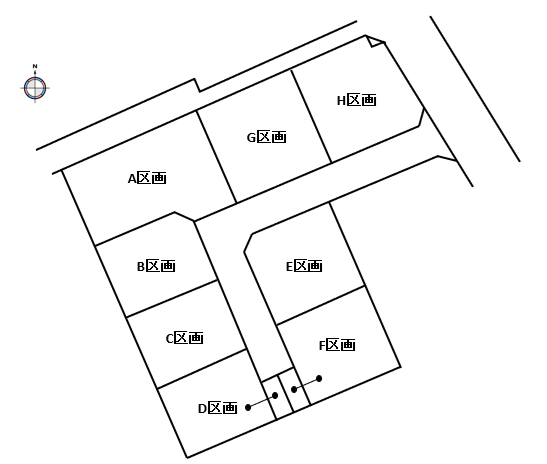 伊勢崎市三室町分譲地≪全8区画≫
