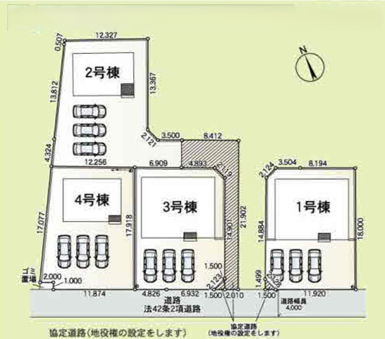 伊勢崎市市場町新築住宅≪全4棟≫_画像1