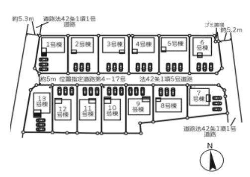 伊勢崎市西久保町新築住宅≪全13棟≫_画像1