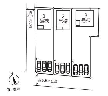 伊勢崎市長沼町新築住宅≪全3棟≫_画像1