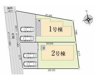 伊勢崎市長沼町新築住宅≪全2棟≫